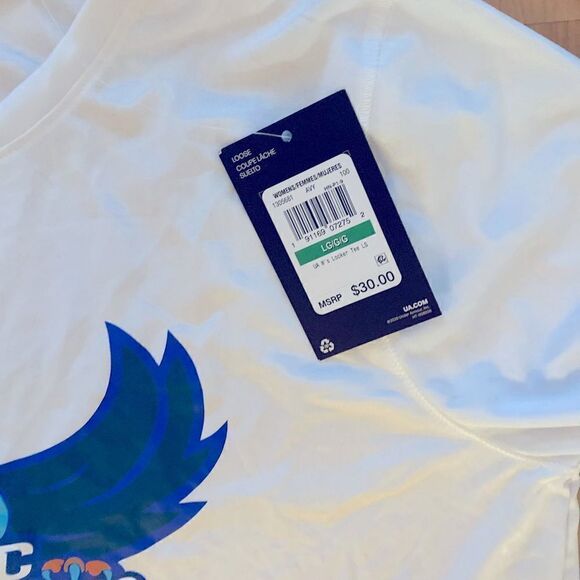 Under Armour Women’s Graphic Long Sleeve T Shirt AACC Riverhawks Softball L NWT - Picture 4 of 6